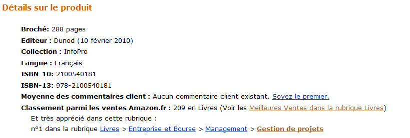 Flux tendu chez Amazon