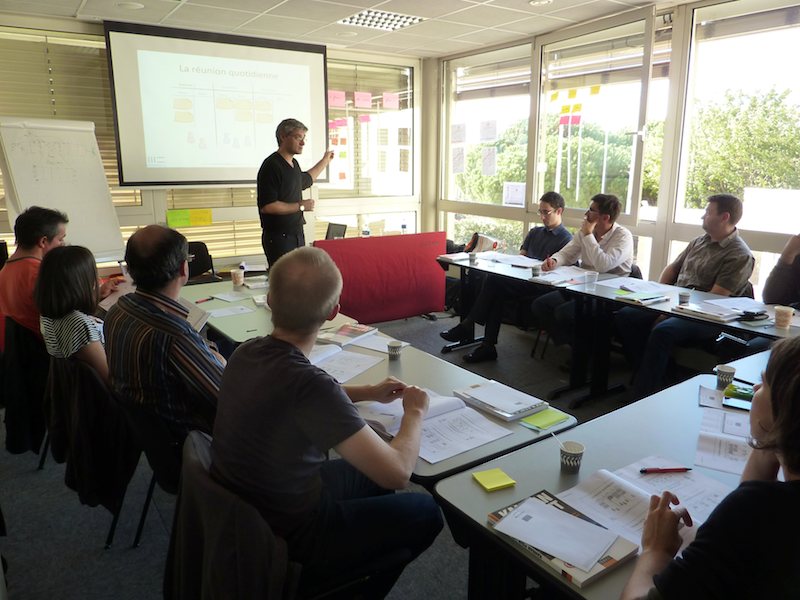 Première formation Kanban à Toulouse
