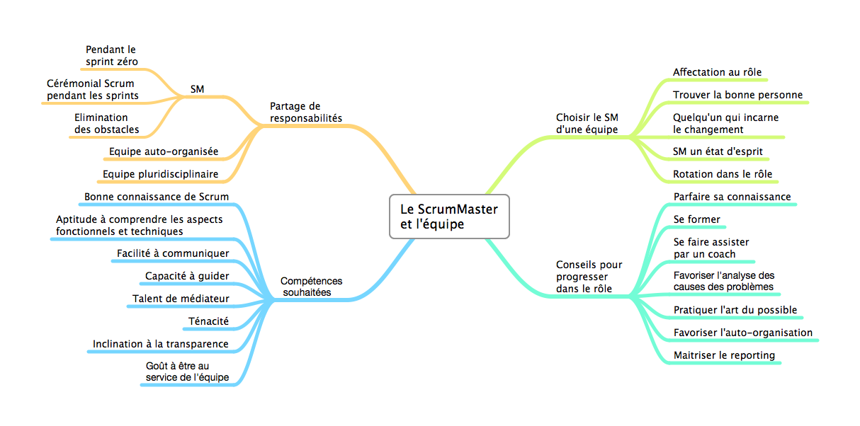 Le ScrumMaster et l'équipe