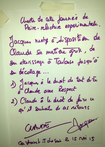 la charte de Jacques