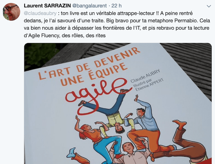 Nouveaux retours sur L'art de devenir une équipe agile