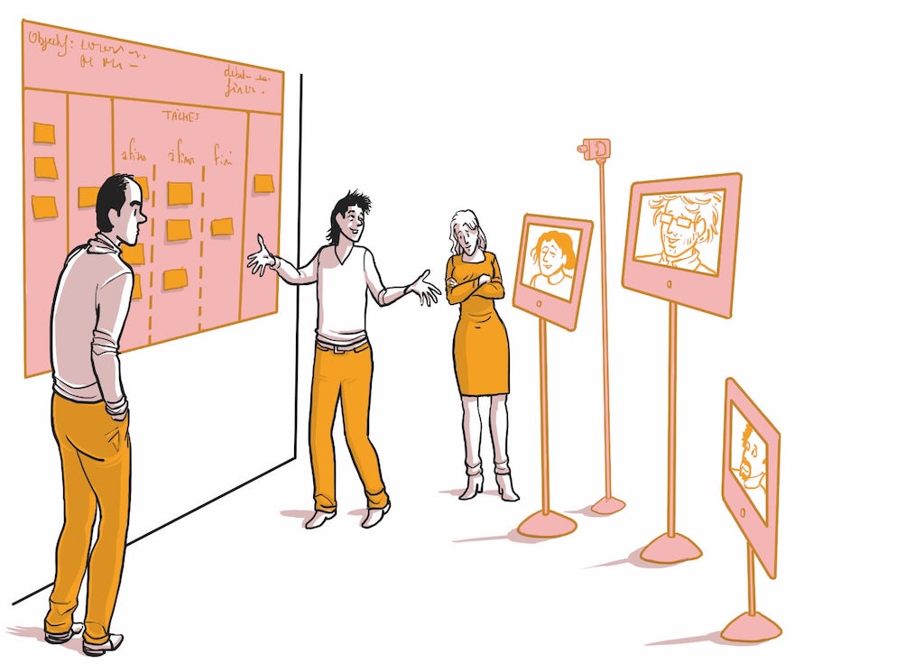Expériences avec Scrum en télétravail